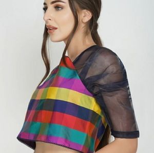 Multicolor crop top